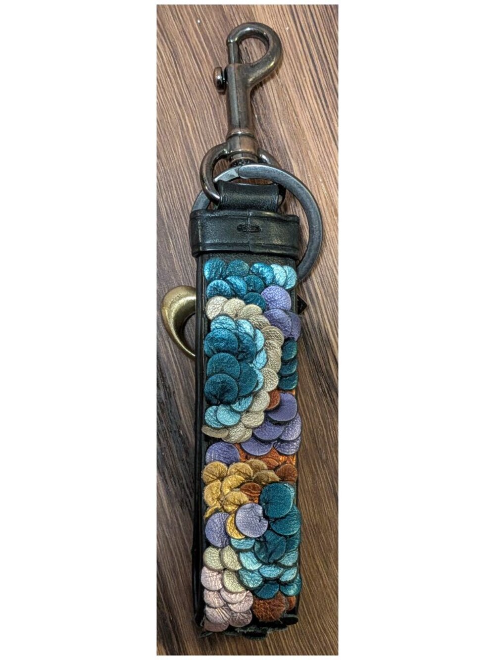 Rare HTF Coach sequin loop charm - Picture 2 of 2